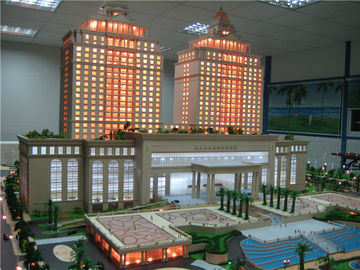 होटल के लिए पर्यावरण वास्तुकला मॉडल बिल्डिंग, 3 डी प्रिंट मिनी मॉडल